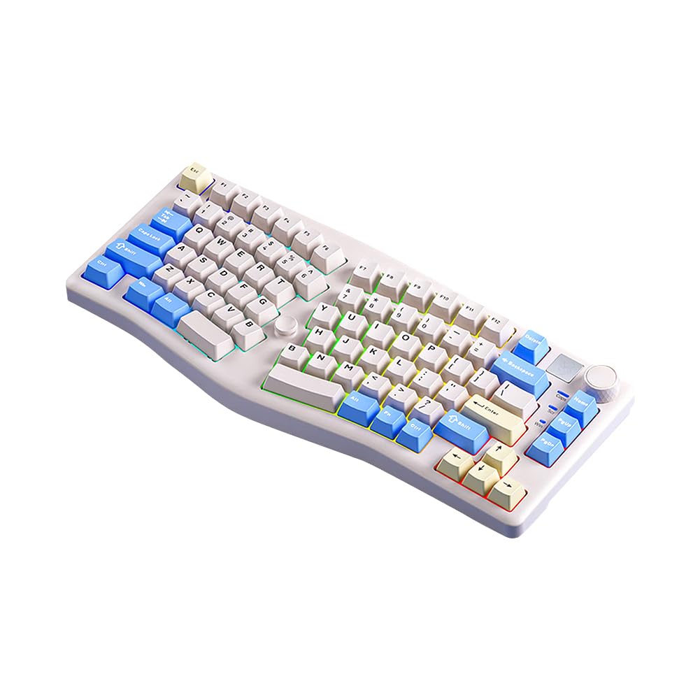 OUSEITECH LEOBOG A75 Alice Layout Keyboard Mechanical Keyboard Gaming Alice Layout Keyboard PBT Keycap Hot Swap Compatible 83 Keys Equipped with
OUSEITECH LEOBOG A75 Alice Layout Keyboard Mechanical Keyboard Gaming Alice Layout Keyboard PBT Keycap Hot Swap Compatible 83 Keys Equipped with