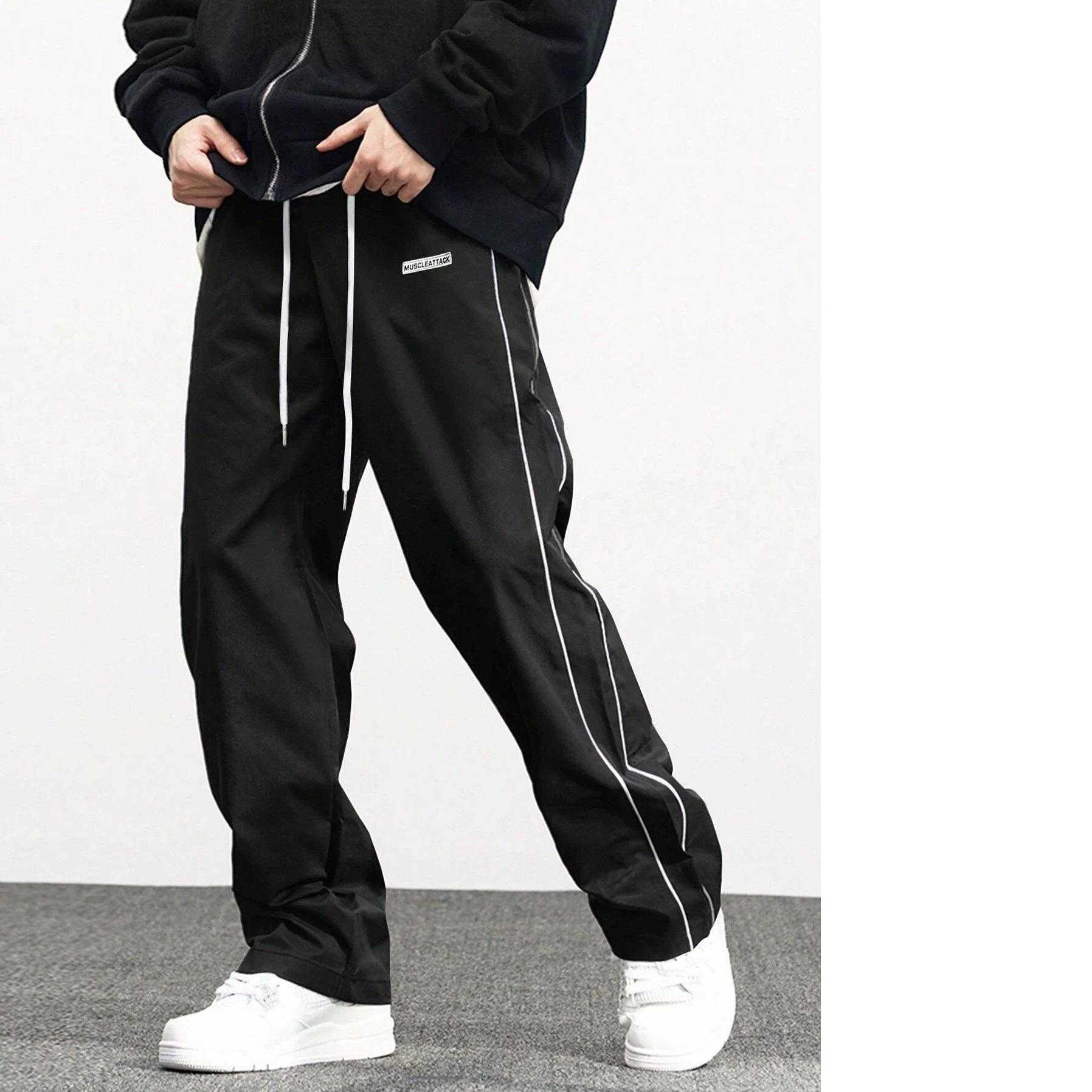 Осенние мужские ретро повседневные брюки Мужские тканые брюки Городской мужской стиль Мужские спортивные и повседневные брюки (Подходит для спорта и фитнеса) XS чёрный
Осенние мужские ретро повседневные брюки Мужские тканые брюки Городской мужской стиль Мужские спортивные и повседневные брюки (Подходит для спорта и фитнеса) XS чёрный