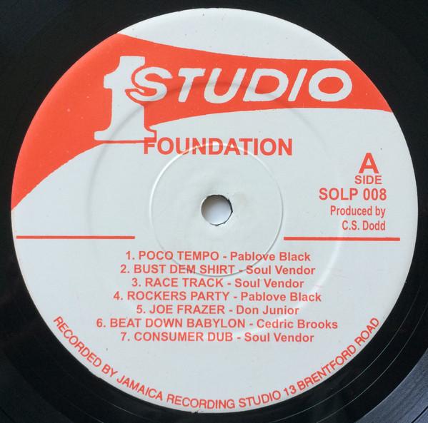 LP Record VARIOUS - Foundation SOLP008 Studio One 1999 Неизвестное регги, ска и даб
LP Record VARIOUS - Foundation SOLP008 Studio One 1999 Неизвестное регги, ска и даб