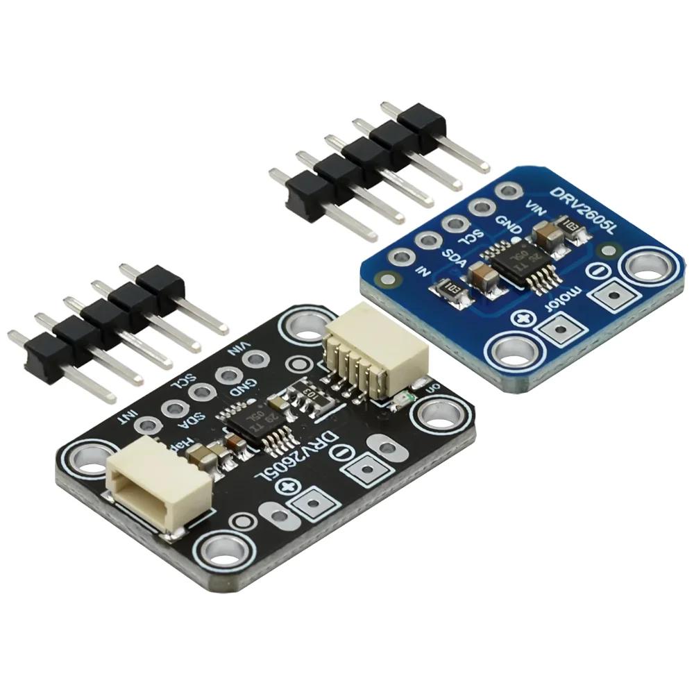 DRV2605L Haptic Motor Driver Module Buzzer Vibration Motor Controller Board Development Tools for Arduino DC 2 -5V
DRV2605L Haptic Motor Driver Module Buzzer Vibration Motor Controller Board Development Tools for Arduino DC 2 -5V