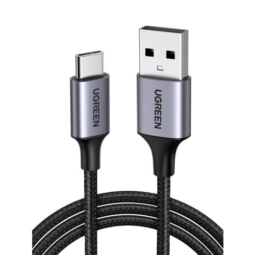 Кабель UGREEN USB Type C Кабель USB A - USB C Нейлоновая оплетка 3A Быстрая зарядка Совместимость с Quick Charge 3.0/2.0 Совместимость с 56K Register Совместимость
Кабель UGREEN USB Type C Кабель USB A - USB C Нейлоновая оплетка 3A Быстрая зарядка Совместимость с Quick Charge 3.0/2.0 Совместимость с 56K Register Совместимость