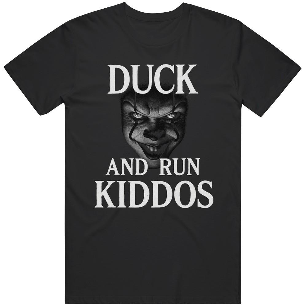Pennywise Duck and Run Kiddos Welcome to Derry Fan v2 T Shirt Unisex T-Shirt XL
Pennywise Duck and Run Kiddos Welcome to Derry Fan v2 T Shirt Unisex T-Shirt XL