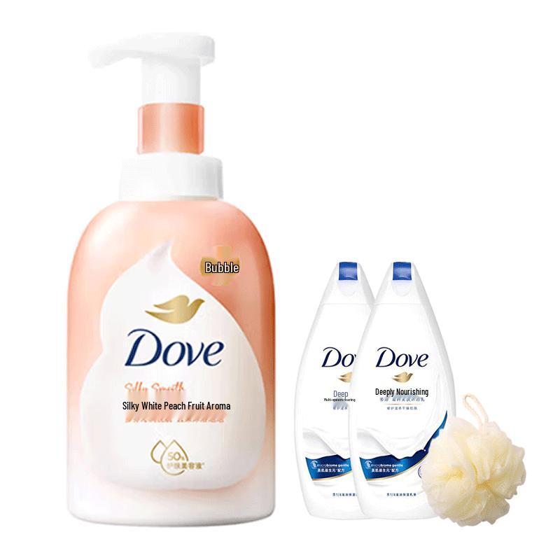 Dove White Peach Shower Foam & Gel Set
Dove White Peach Shower Foam & Gel Set