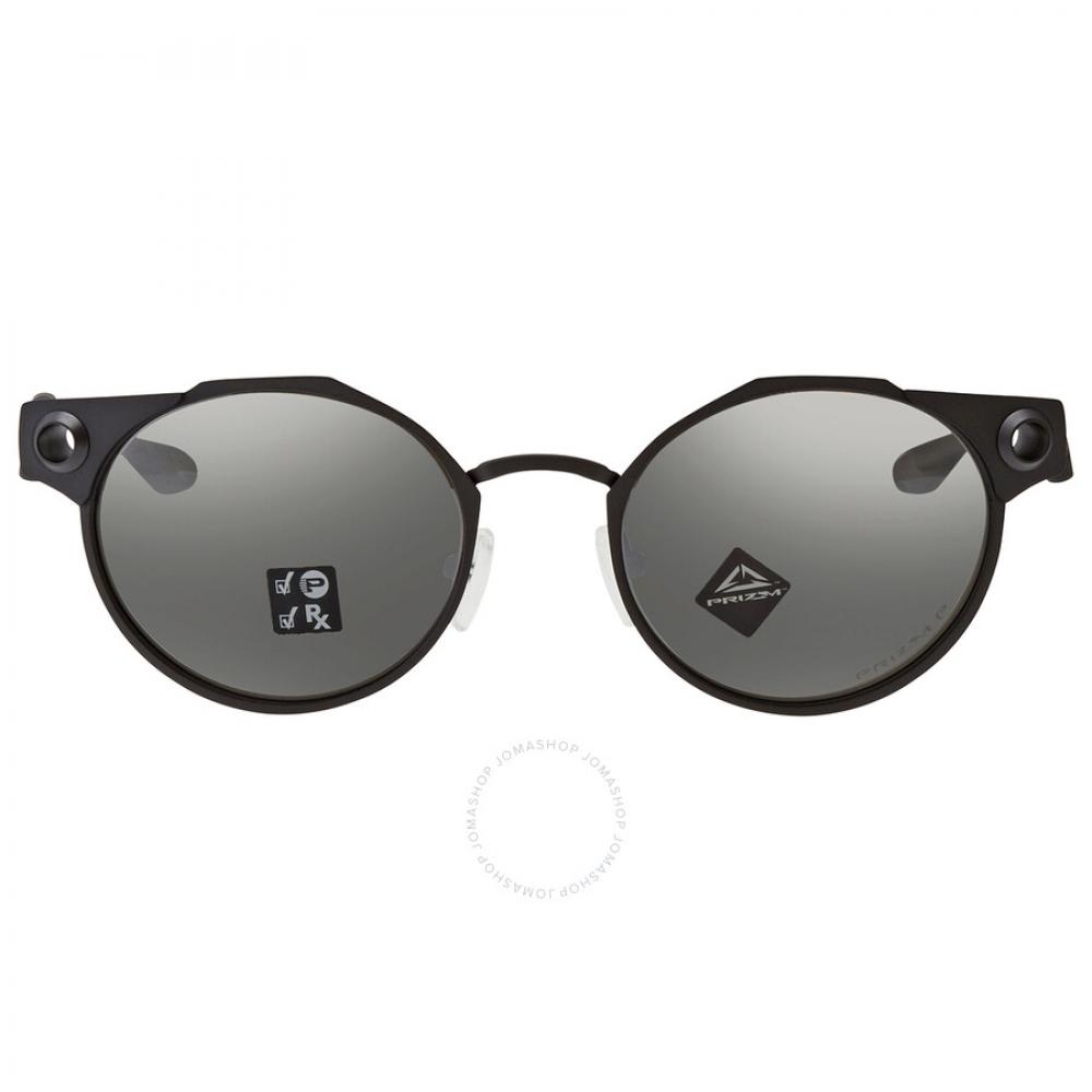 Oakley Черные поляризованные титановые мужские солнцезащитные очки Deadbolt Prizm OO6046 604603 50
Oakley Черные поляризованные титановые мужские солнцезащитные очки Deadbolt Prizm OO6046 604603 50