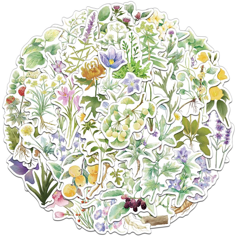 50 Sheets Creative Chinese Medicine Plants Cartoon Stickers for DIY Journal Decoration
50 Sheets Creative Chinese Medicine Plants Cartoon Stickers for DIY Journal Decoration