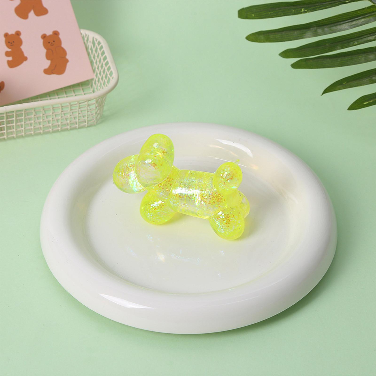 Balloon Dog Shaped Stress Relief Toy with Swirling Pattern and Soft Texture for Squeezing and Fidgeting Activities One Size жёлтый
Balloon Dog Shaped Stress Relief Toy with Swirling Pattern and Soft Texture for Squeezing and Fidgeting Activities One Size жёлтый