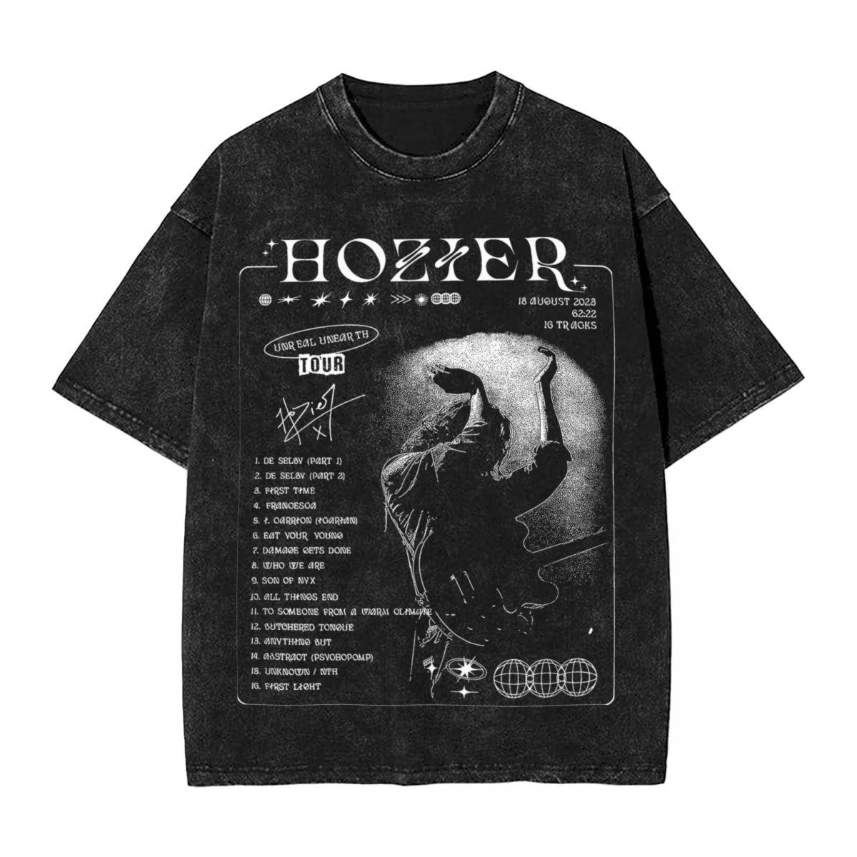 Hozier Tracklist Washed T Shirts Streetwear Hip Hop Vintage TShirts Tees for Men Women Short Sleeve Oversize Summer S
Hozier Tracklist Washed T Shirts Streetwear Hip Hop Vintage TShirts Tees for Men Women Short Sleeve Oversize Summer S