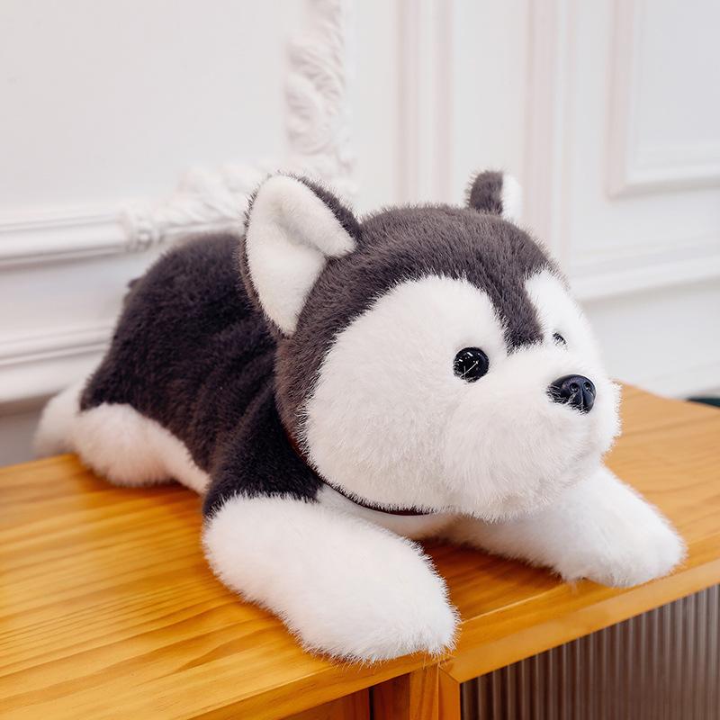 New Cute Simulated Husky Doll Sleeping with Soft and Cute Dog Pillow Comforting Doll Girl and Child Gift 40cm (0.36kg)
New Cute Simulated Husky Doll Sleeping with Soft and Cute Dog Pillow Comforting Doll Girl and Child Gift 40cm (0.36kg)