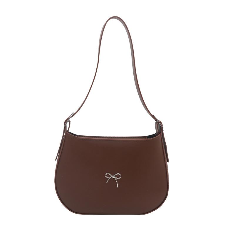Simple underarm bag women s 2 new casual temperament shoulder bag retro elegant women s bag коричневий
Simple underarm bag women s 2 new casual temperament shoulder bag retro elegant women s bag коричневий