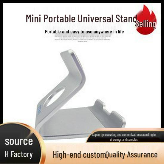 Adjustable Aluminum Alloy Phone & Tablet Stand for Live Streaming серебряный серый
Adjustable Aluminum Alloy Phone & Tablet Stand for Live Streaming серебряный серый