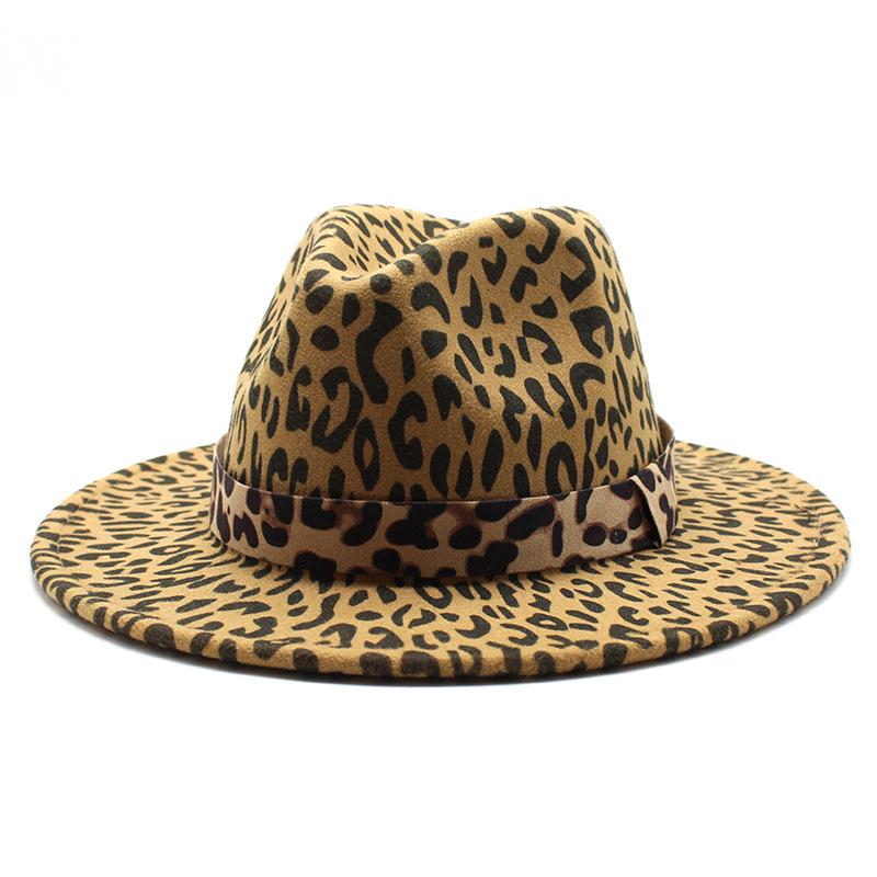 Men S And Women S Leopard Print Woolen Top Hat Jazz Hat Felt Hat M(56-58cm) верблюд
Men S And Women S Leopard Print Woolen Top Hat Jazz Hat Felt Hat M(56-58cm) верблюд