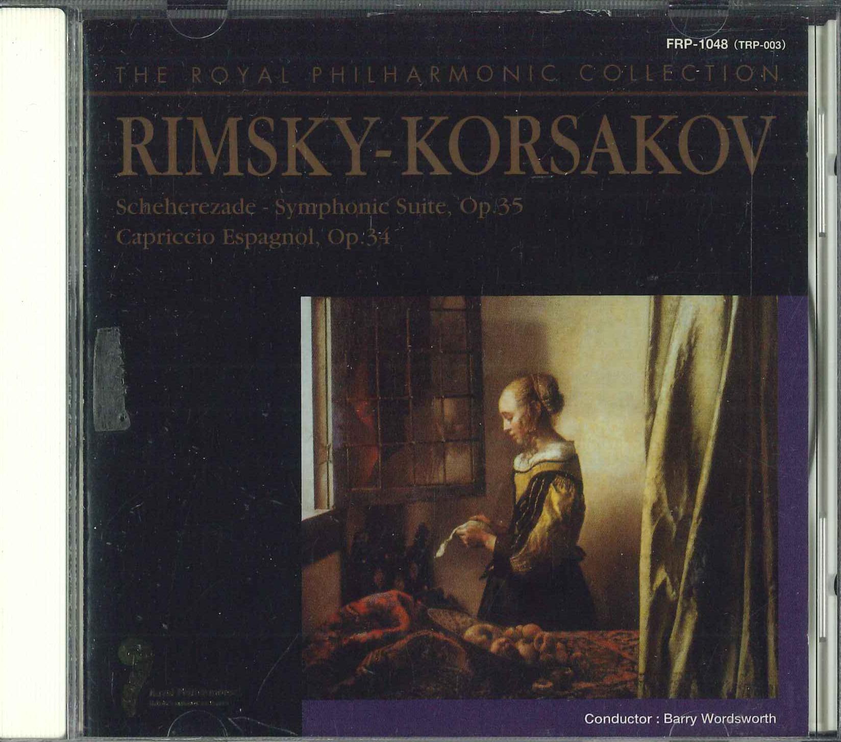 CD RIMSKY-KORSAKOV - The Royal Philharmonic Collection R FRP1048 FIRST MUSIC 1997 Japan Classical Used
CD RIMSKY-KORSAKOV - The Royal Philharmonic Collection R FRP1048 FIRST MUSIC 1997 Japan Classical Used