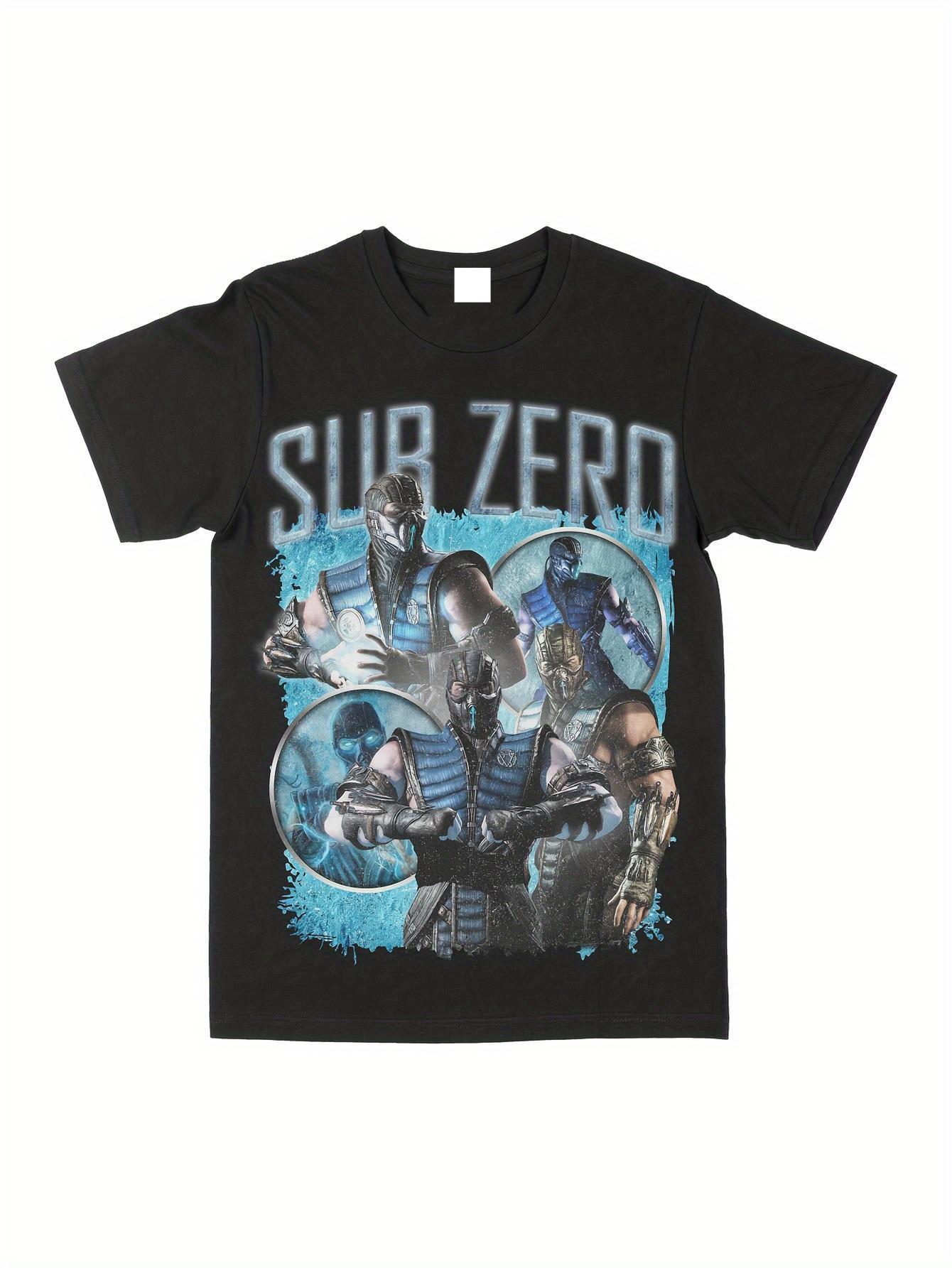 SUB ZERO Men s Heavyweight 180gsm Cotton T-Shirt - Kanji-Inspired Logo & Futuristic Warrior Graphic Print M
SUB ZERO Men s Heavyweight 180gsm Cotton T-Shirt - Kanji-Inspired Logo & Futuristic Warrior Graphic Print M