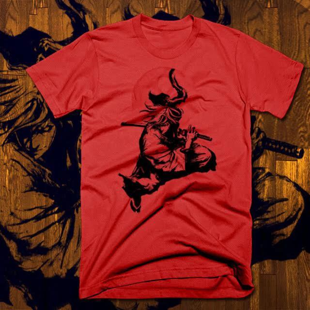 Samurai t-shirt japanese Warrior with katana kill bill jack style bushido code L
Samurai t-shirt japanese Warrior with katana kill bill jack style bushido code L