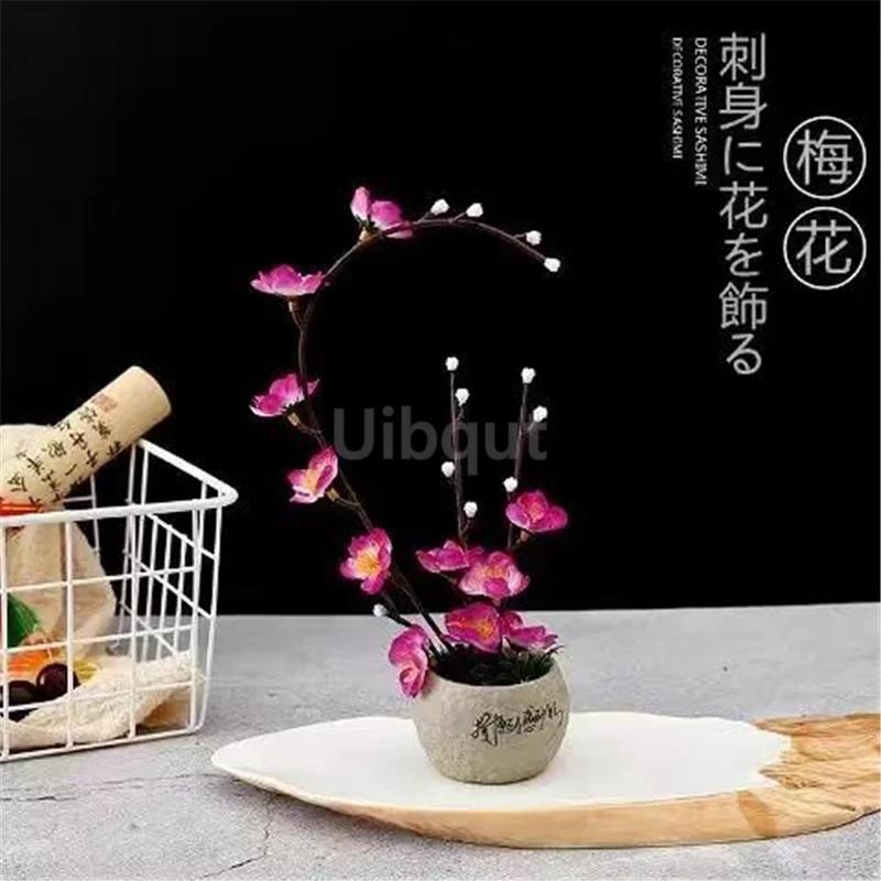 Sashimi Platter Decorative flowers Creative decorations for cold meals Artistic conception plum blossom Dish plate decoration
Sashimi Platter Decorative flowers Creative decorations for cold meals Artistic conception plum blossom Dish plate decoration