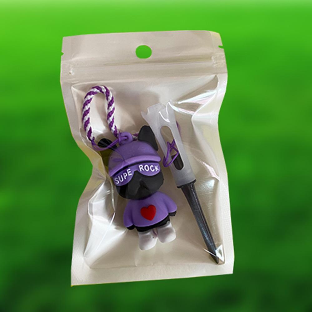 Golf Tee Anti Loss Cute Doll Bear Pendant GOLF TEE Personalized Holder Boxed Golf Gift Set фіолетовий
Golf Tee Anti Loss Cute Doll Bear Pendant GOLF TEE Personalized Holder Boxed Golf Gift Set фіолетовий
