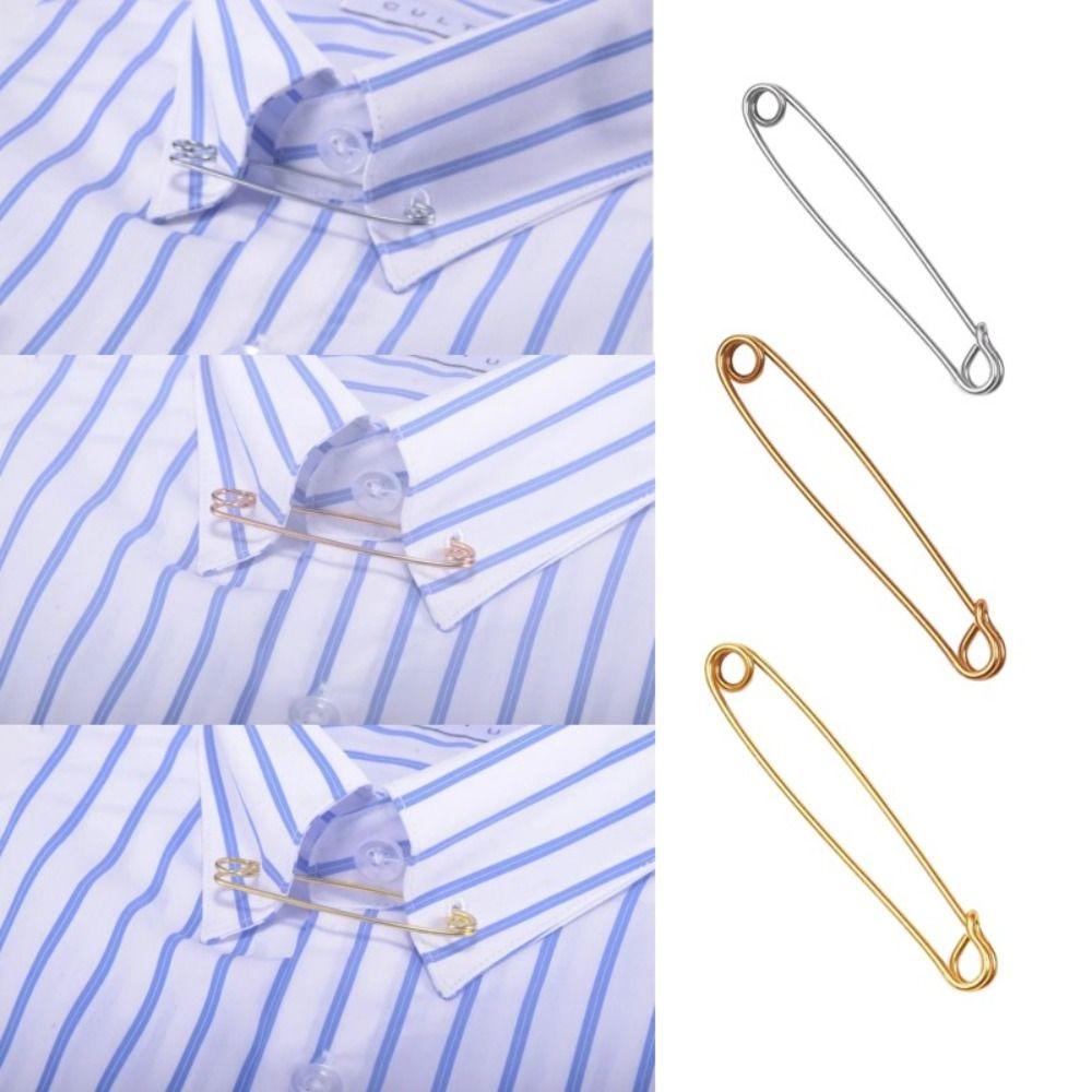 1pcs Men Dress Collar Paper Clip Collar Stay Collar Buckle Quality Shirt Collar Pin Men рожевий колір золота
1pcs Men Dress Collar Paper Clip Collar Stay Collar Buckle Quality Shirt Collar Pin Men рожевий колір золота