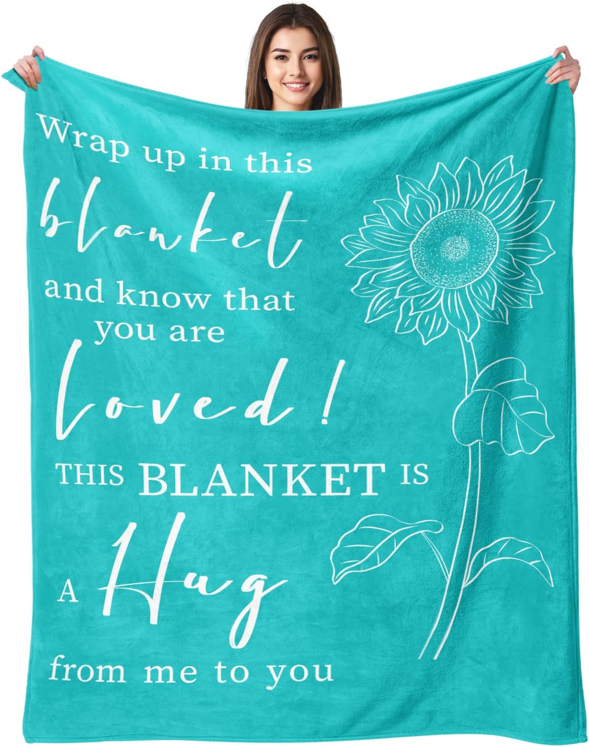 Get Well Gifts for Women After Surgery - Hug Blanket - Thinking of You Gift for Mom Friend Sister - Feel Better Inspirational Gi 70x100cm
Get Well Gifts for Women After Surgery - Hug Blanket - Thinking of You Gift for Mom Friend Sister - Feel Better Inspirational Gi 70x100cm