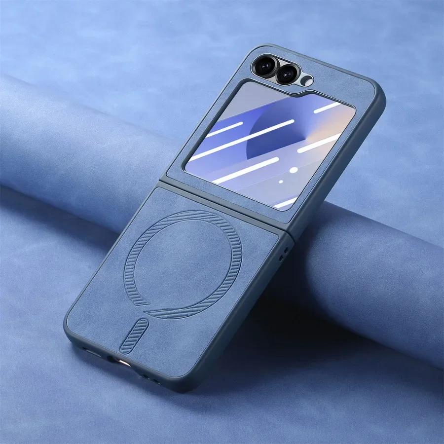 Чехол Magsafe для Samsung Galaxy Z Flip 6 5 4 Матовый кожаный чехол для телефона Samsung Z Flip4 Flip5 Flip6 Защитные чехлы с защитой экрана Galaxy Z Flip 6 синий
Чехол Magsafe для Samsung Galaxy Z Flip 6 5 4 Матовый кожаный чехол для телефона Samsung Z Flip4 Flip5 Flip6 Защитные чехлы с защитой экрана Galaxy Z Flip 6 синий