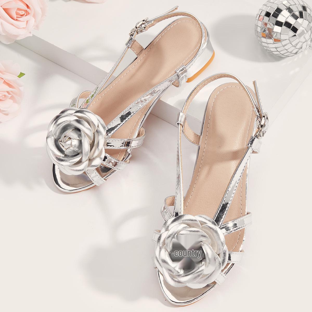 2025 Little Girl s Silver Pink Camellia Crystal Chunky Heel Backless Fashion Shoes 29 срібний
2025 Little Girl s Silver Pink Camellia Crystal Chunky Heel Backless Fashion Shoes 29 срібний