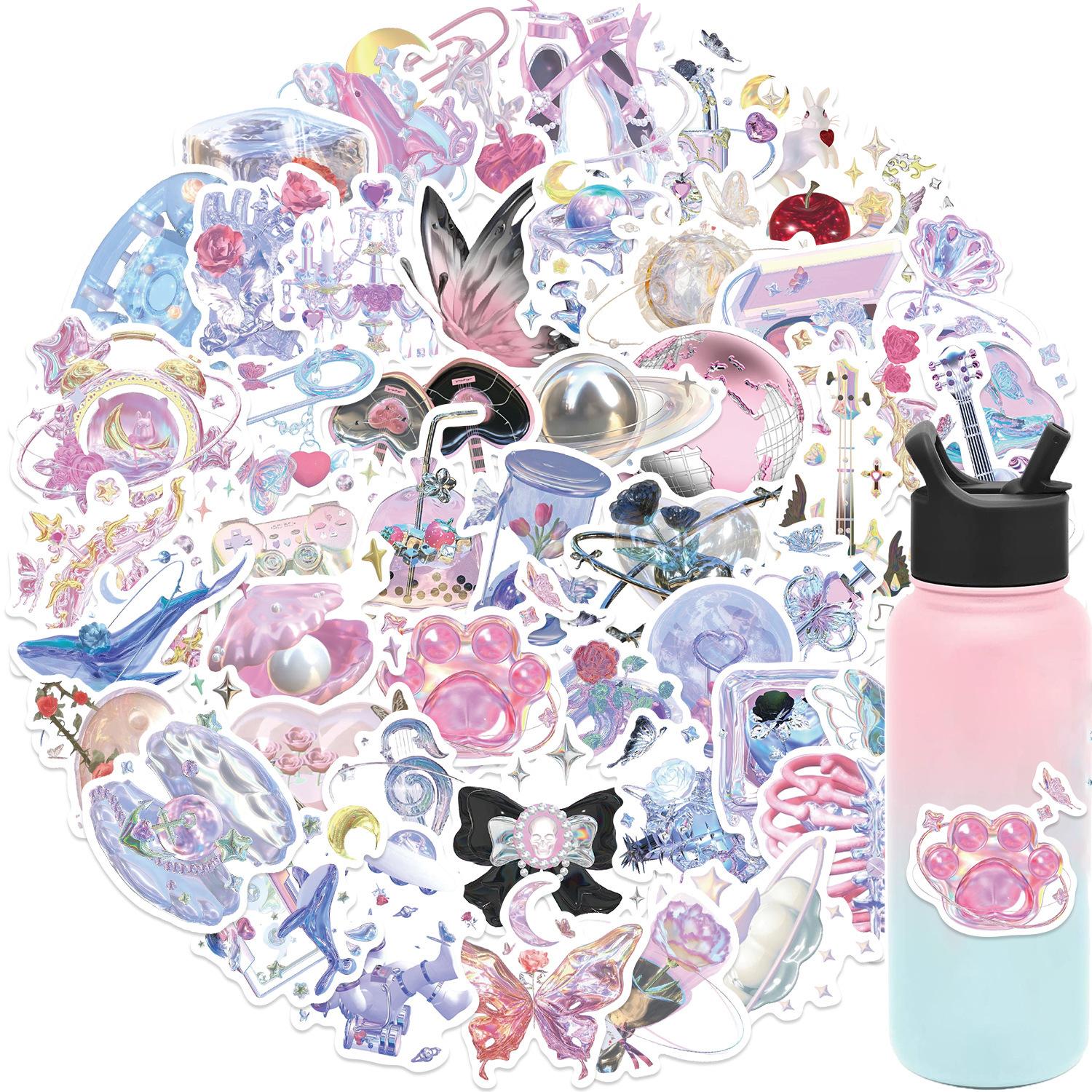 50 Dream Girl Crystal Graffiti Decals Do-It-Yourself Water-Repellent Stickers Decorative Guitar Laptop Row Premium
50 Dream Girl Crystal Graffiti Decals Do-It-Yourself Water-Repellent Stickers Decorative Guitar Laptop Row Premium