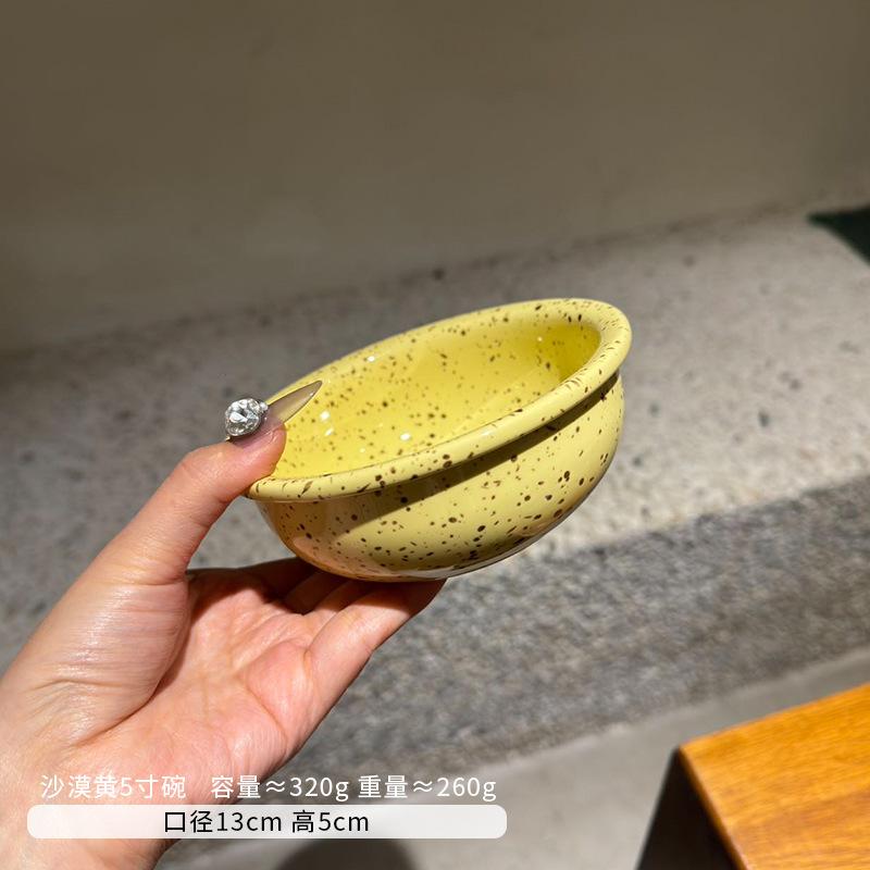 Splash Ink Retro Simple Plate Ceramic Salad Bowl Steak Plate Retro Pasta Plate Household Western Dessert Tableware
Splash Ink Retro Simple Plate Ceramic Salad Bowl Steak Plate Retro Pasta Plate Household Western Dessert Tableware