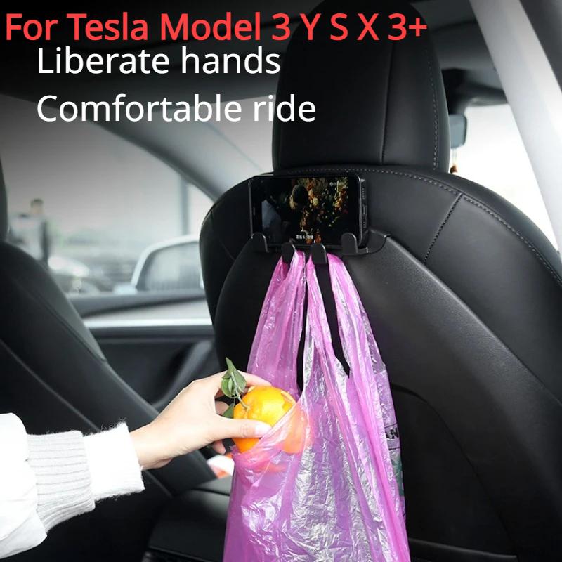 Car Seat Hook For Tesla Model 3 Y S X 3+ ABS Trunk Grocery Bag Hook Auto Back Seat Headrest Hanger with 4 Hooks Upgrade Version
Car Seat Hook For Tesla Model 3 Y S X 3+ ABS Trunk Grocery Bag Hook Auto Back Seat Headrest Hanger with 4 Hooks Upgrade Version