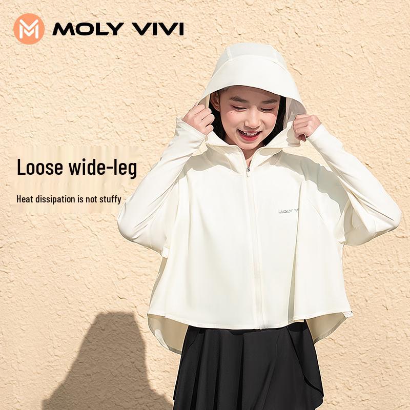MOLY VIVI Kids Ice Silk Sun Protection Cape Jacket 120
MOLY VIVI Kids Ice Silk Sun Protection Cape Jacket 120