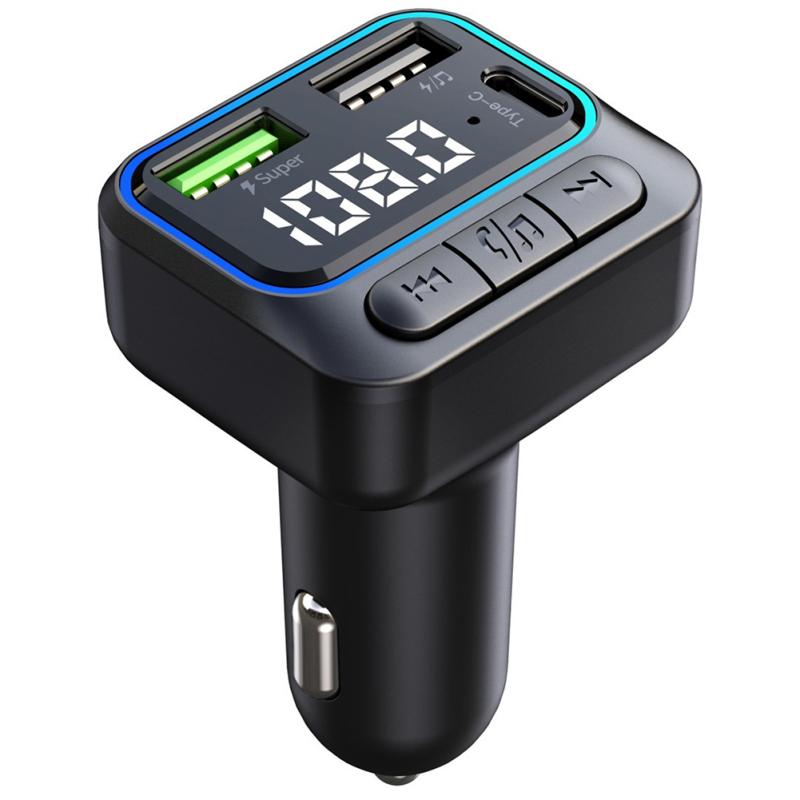 Беспроводной FM-передатчик для автомобильного MP3-плеера Dual USB QC3.0 Быстрая зарядка Громкая связь 12-24 В
Беспроводной FM-передатчик для автомобильного MP3-плеера Dual USB QC3.0 Быстрая зарядка Громкая связь 12-24 В