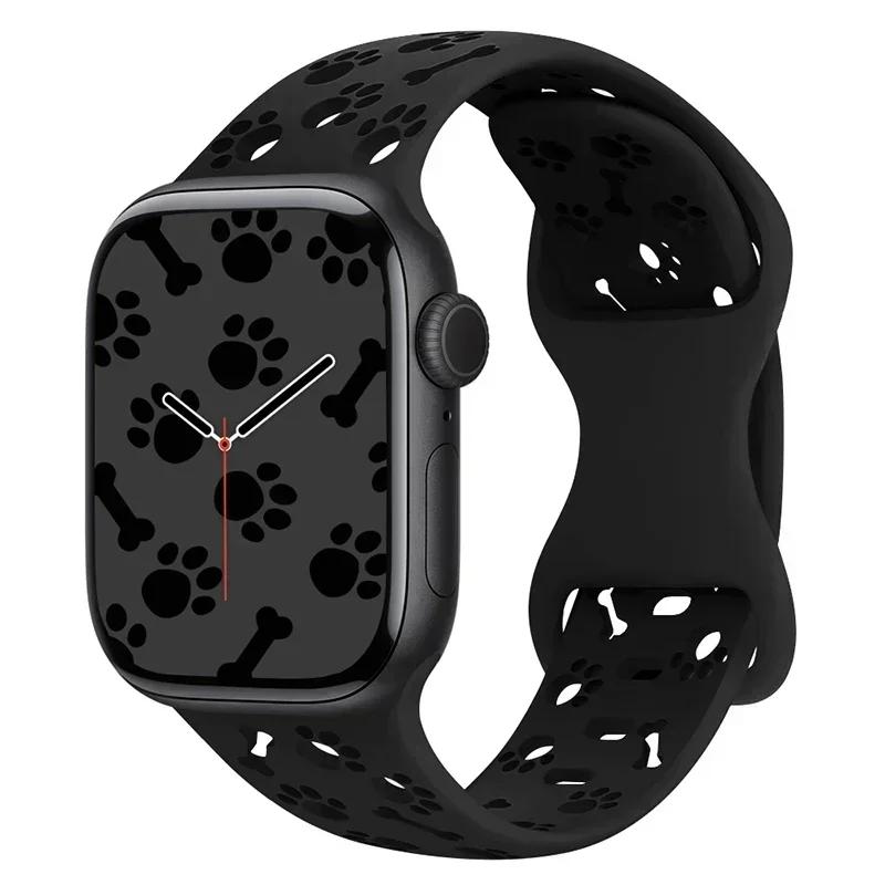 Dog Paw Silicone Strap for Apple Watch Band 49mm 46mm 42mm 44mm 41mm 40mm 38mm Correa Bracelet Series 10 9 8 7 SE 6 5 4 3 Ultra2 38mm 40mm 41mm
Dog Paw Silicone Strap for Apple Watch Band 49mm 46mm 42mm 44mm 41mm 40mm 38mm Correa Bracelet Series 10 9 8 7 SE 6 5 4 3 Ultra2 38mm 40mm 41mm