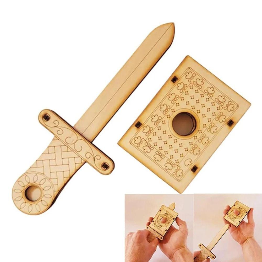 Wooden Wooden DIY Magic Set Assembling Magic Pencil Box Finger Magic Trick Toy Children and Adults Style 2
Wooden Wooden DIY Magic Set Assembling Magic Pencil Box Finger Magic Trick Toy Children and Adults Style 2