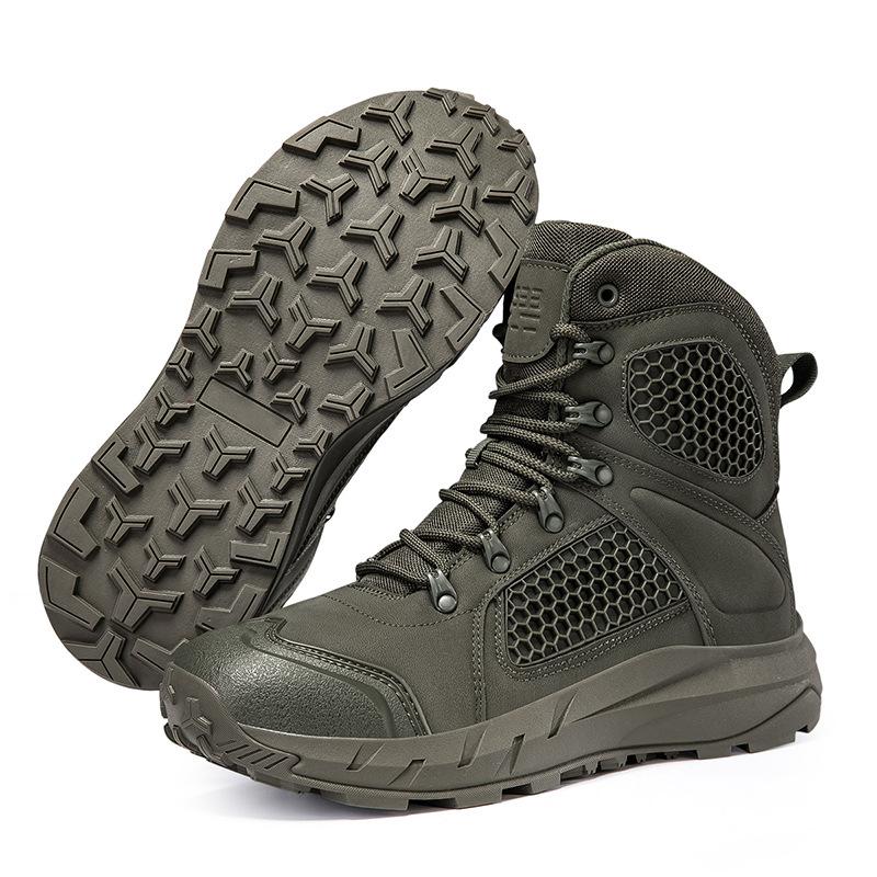 New outdoor hiking shoes wild non-slip waterproof hiking shoes men s desert boots mountain climbing training combat boots 47 армія зелений колір
New outdoor hiking shoes wild non-slip waterproof hiking shoes men s desert boots mountain climbing training combat boots 47 армія зелений колір