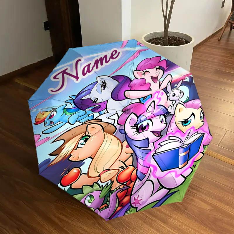 Custom My Little Pony Festival Umbrella Automatic Opening&Closing,Foldable Design,8 Rib Structure,Outdoor Use,Perfect Gift for Fans
Custom My Little Pony Festival Umbrella Automatic Opening&Closing,Foldable Design,8 Rib Structure,Outdoor Use,Perfect Gift for Fans