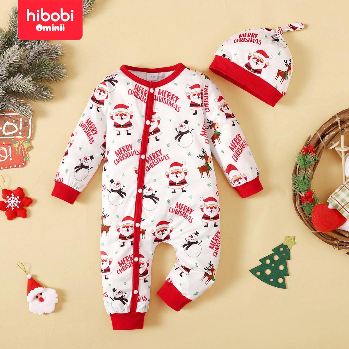 hibobi Baby 2 шт. Рождественский комбинезон и шапка с узором Санта-Клауса 6-9 Months красный
hibobi Baby 2 шт. Рождественский комбинезон и шапка с узором Санта-Клауса 6-9 Months красный
