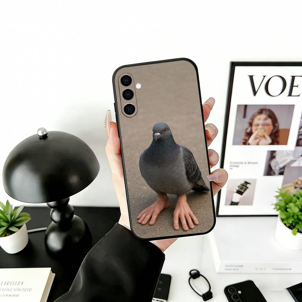 Funny silly pigeon Phone Case Black Silicone Soft For Samsung Galaxy A73,A72,A71,A70,A53,A52,A51 Samsung a13 5g
Funny silly pigeon Phone Case Black Silicone Soft For Samsung Galaxy A73,A72,A71,A70,A53,A52,A51 Samsung a13 5g