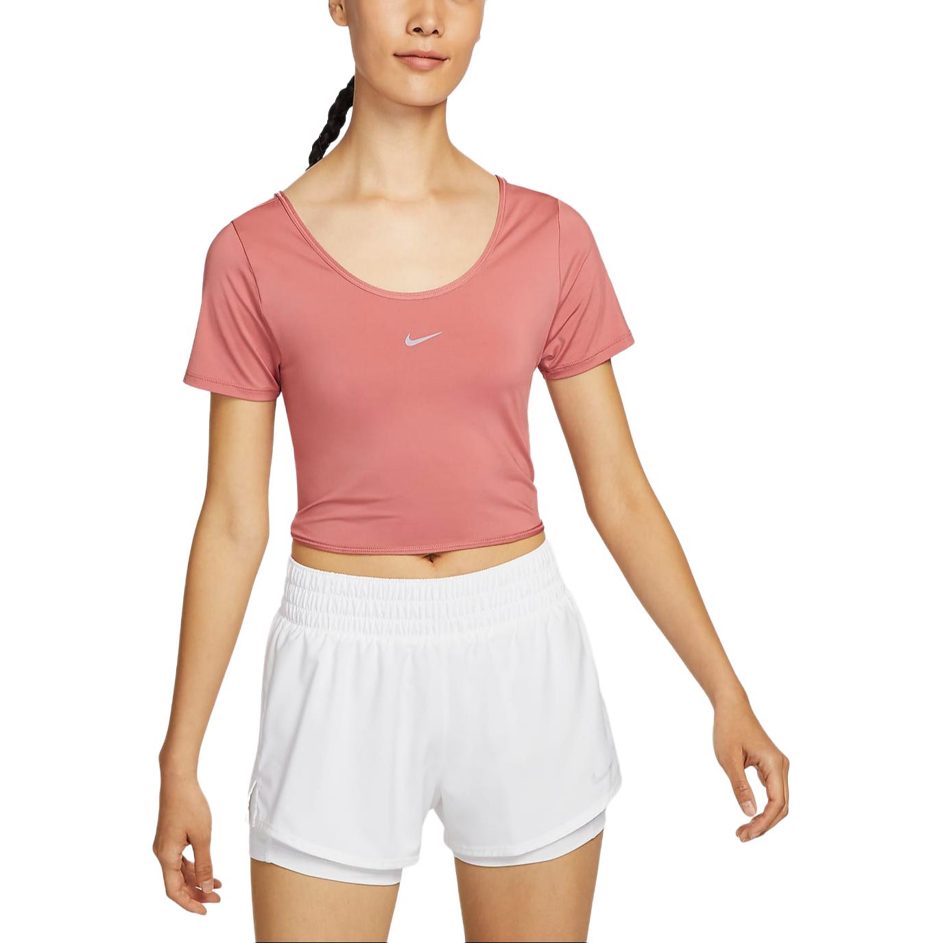 Nike One Classic Dri-FIT футболка с коротким рукавом женская топы рок-розовый черный FN2852-634 S
Nike One Classic Dri-FIT футболка с коротким рукавом женская топы рок-розовый черный FN2852-634 S