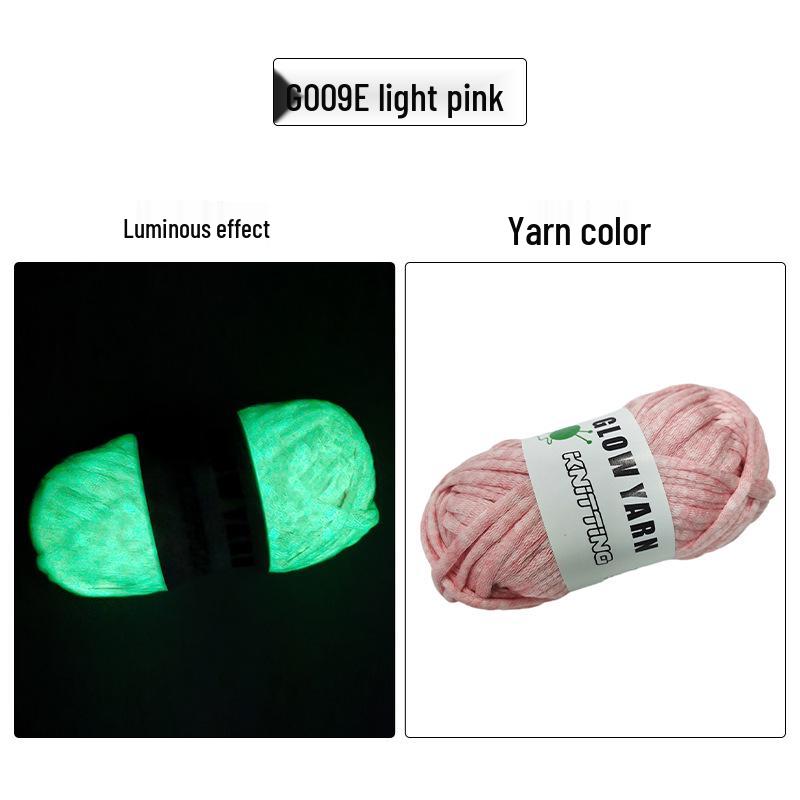 Luminous Cotton Core Thread Ball for Knitting & Crocheting - Medium Thick Glowing Yarn
Luminous Cotton Core Thread Ball for Knitting & Crocheting - Medium Thick Glowing Yarn