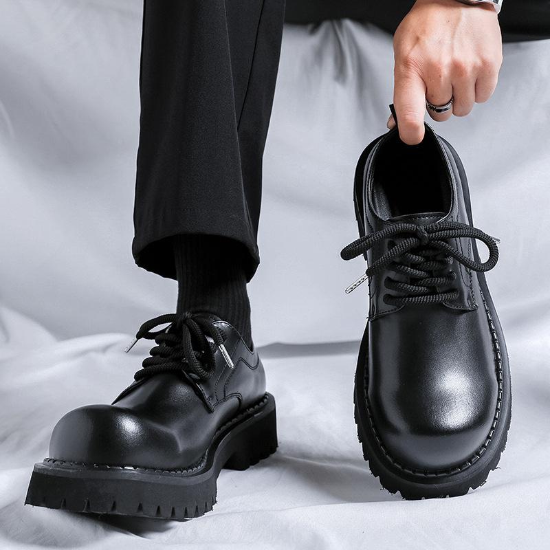 Paris Derby Shoes Men s Premium Minimalist Style Carbon Black Big Head Leather Shoes Commuter Casual Loafers 1032-A 44 чорний
Paris Derby Shoes Men s Premium Minimalist Style Carbon Black Big Head Leather Shoes Commuter Casual Loafers 1032-A 44 чорний