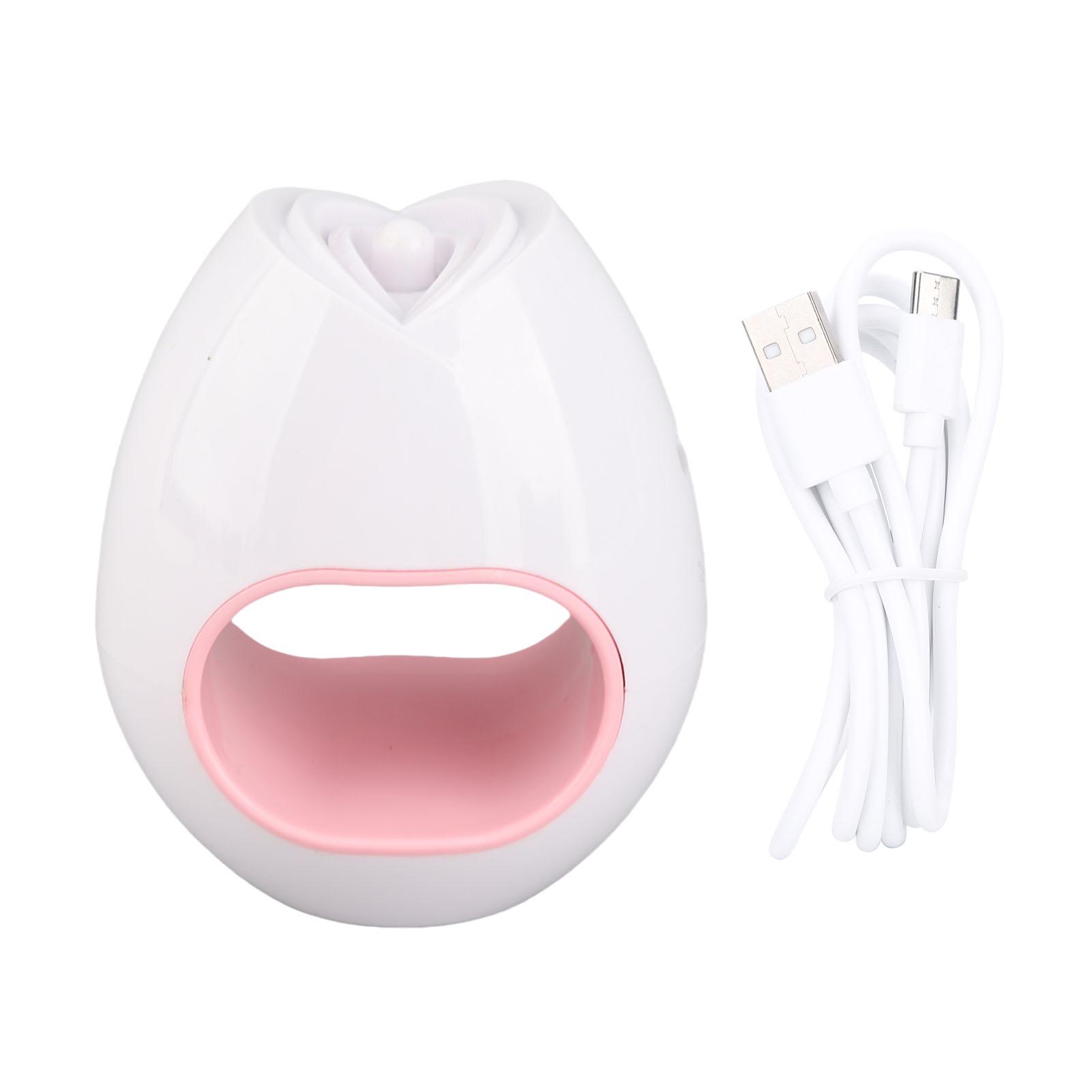 Mini Nail Dryer Lamp USB Portable Single Finger Gel Nail Curing Lamp Manicure Tools білий
Mini Nail Dryer Lamp USB Portable Single Finger Gel Nail Curing Lamp Manicure Tools білий