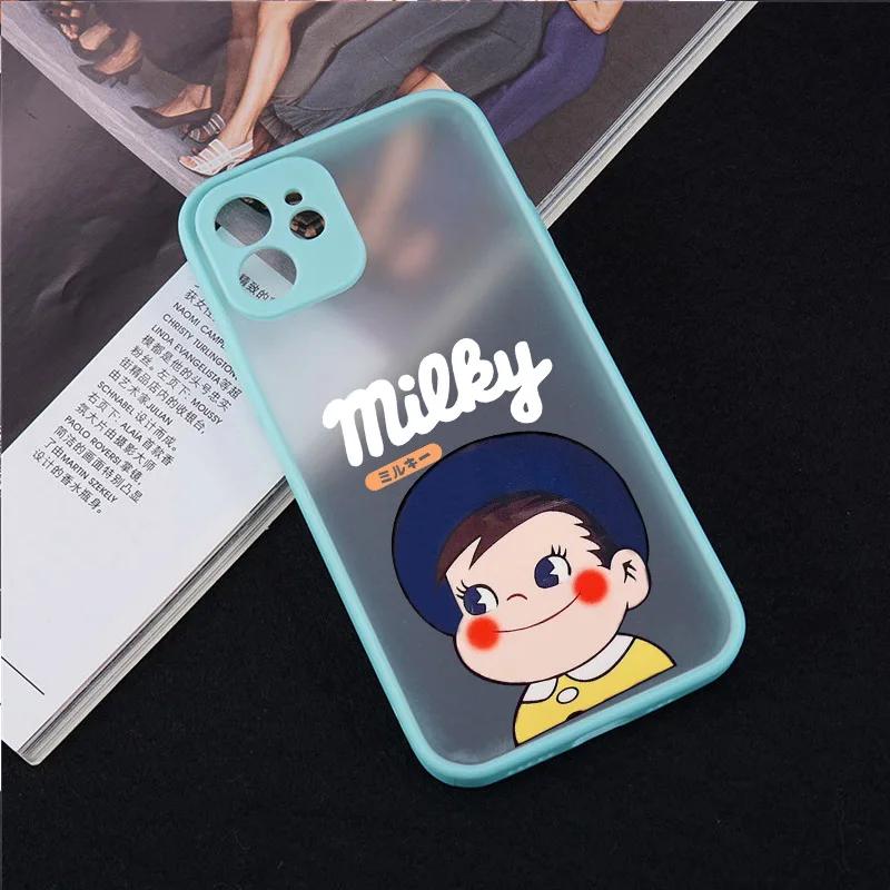 Cute Boy Girl Couple Phone Case For iPhone 12 11 13 14 15 Pro Max X XS XR SE 7 8 Plus Sweet Peko Milky Hard Matte Cover Fundas 13mini
Cute Boy Girl Couple Phone Case For iPhone 12 11 13 14 15 Pro Max X XS XR SE 7 8 Plus Sweet Peko Milky Hard Matte Cover Fundas 13mini