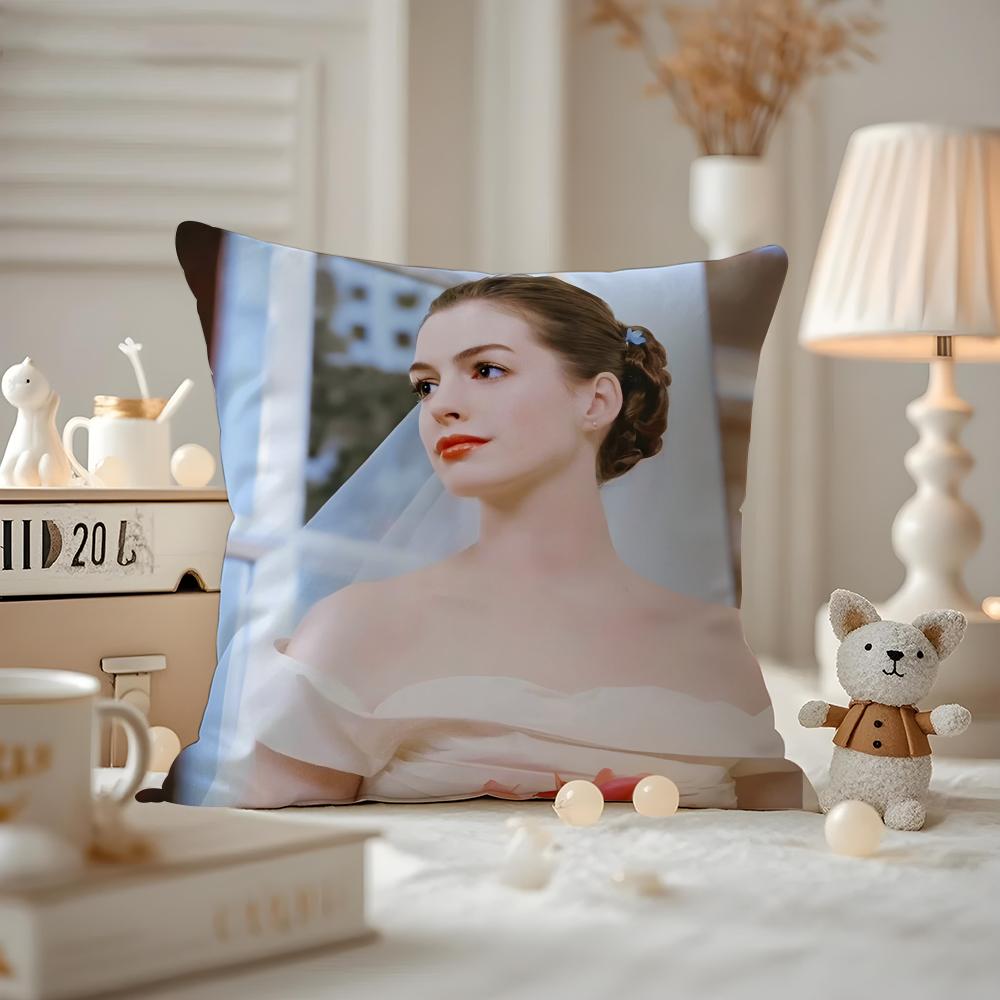 Actor AAnne HHathaway Cushion Cover Antidustmite Pillowcase Invisible zipper silky short plush Sofa cushion cover 30X30cm
Actor AAnne HHathaway Cushion Cover Antidustmite Pillowcase Invisible zipper silky short plush Sofa cushion cover 30X30cm