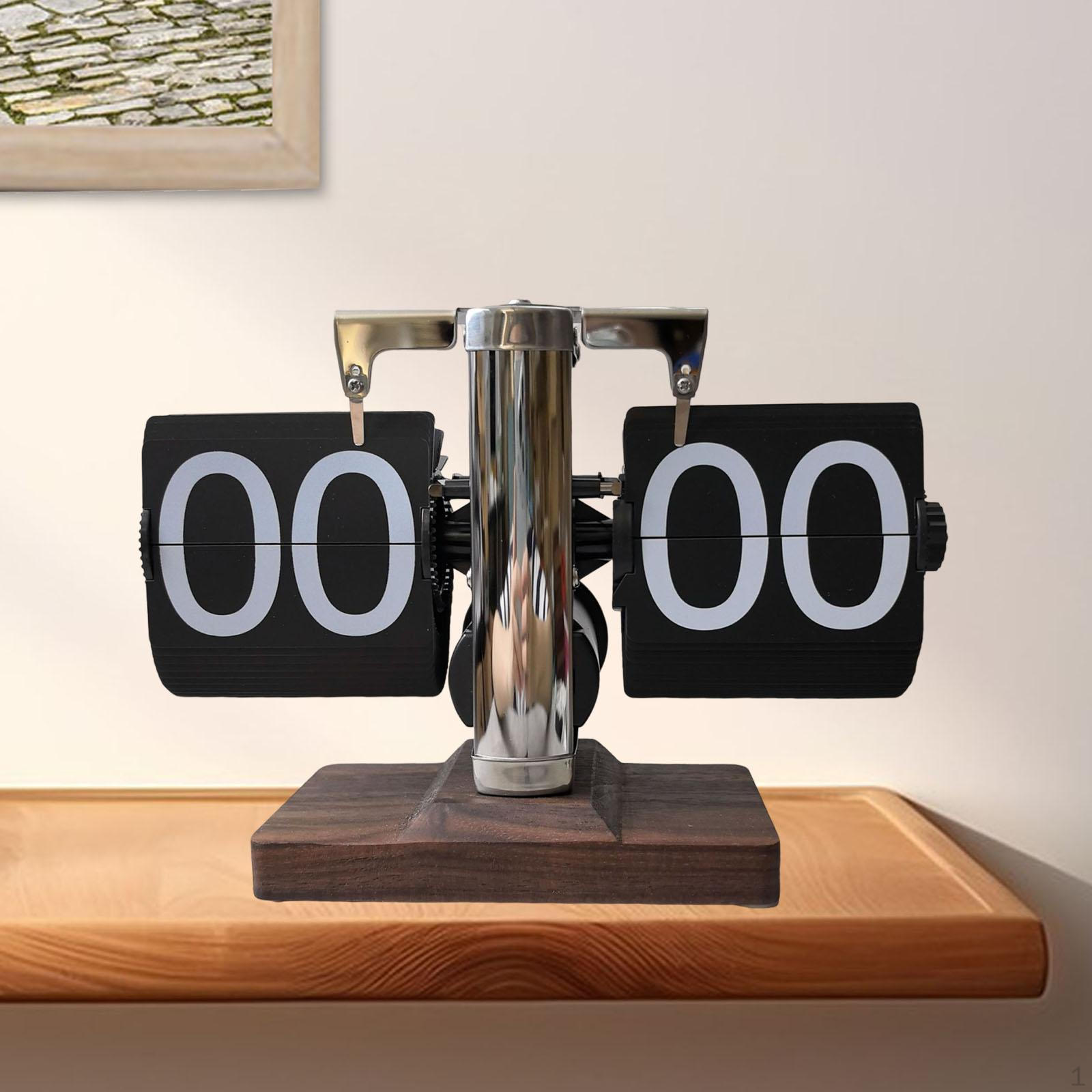 Настольные часы с автоматическим перелистыванием страниц и деревянной основой для спальни-кафе
Настольные часы с автоматическим перелистыванием страниц и деревянной основой для спальни-кафе