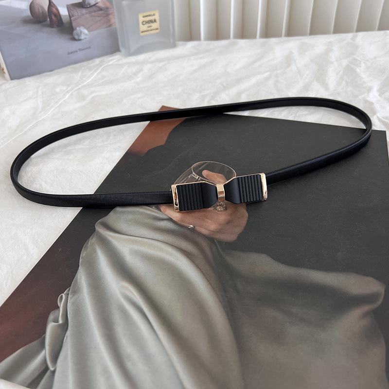 Waist Elegant Womens Belt Minimalist Chic Design With Metal Spring Chain Dresses For Black,60cm
Waist Elegant Womens Belt Minimalist Chic Design With Metal Spring Chain Dresses For Black,60cm