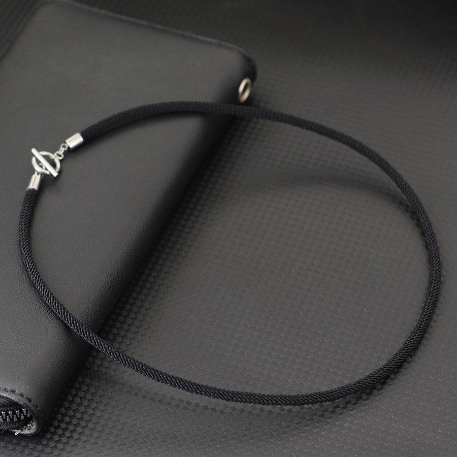 New Simple Style Men Necklace Grade A 4mm Milan Rope Stainless Steel OT Buckle Collar 18inches 24 inches Lucky Red Thread Colar 46cm(18inches) чёрный
New Simple Style Men Necklace Grade A 4mm Milan Rope Stainless Steel OT Buckle Collar 18inches 24 inches Lucky Red Thread Colar 46cm(18inches) чёрный