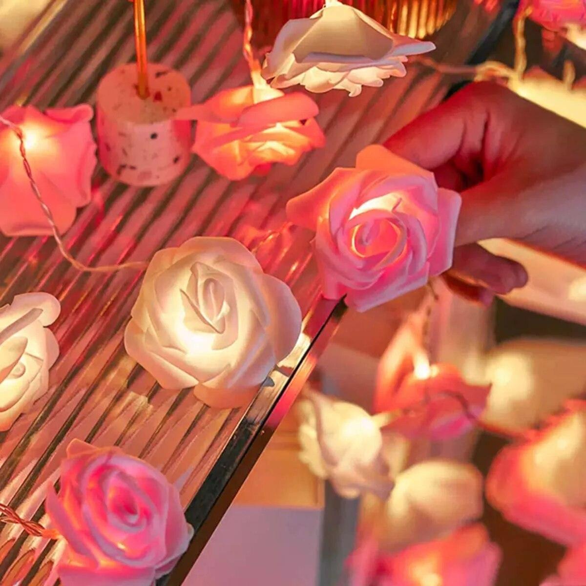 1pc Romantic VALENTINE S DAY Tanabata Confession Proposal Creative Rose LED String Lights Girl Room Decoration Lantern Other
1pc Romantic VALENTINE S DAY Tanabata Confession Proposal Creative Rose LED String Lights Girl Room Decoration Lantern Other