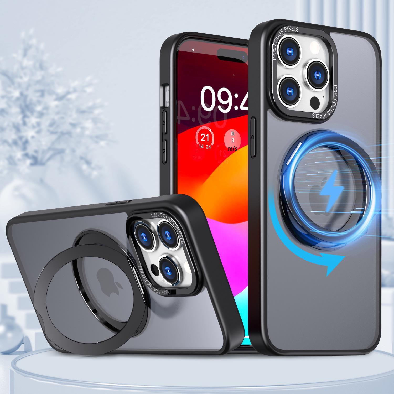 iPhone 16 Pro Max Skin-Feel Rotating Stand Magnetic Protective Case 14 Pro
iPhone 16 Pro Max Skin-Feel Rotating Stand Magnetic Protective Case 14 Pro