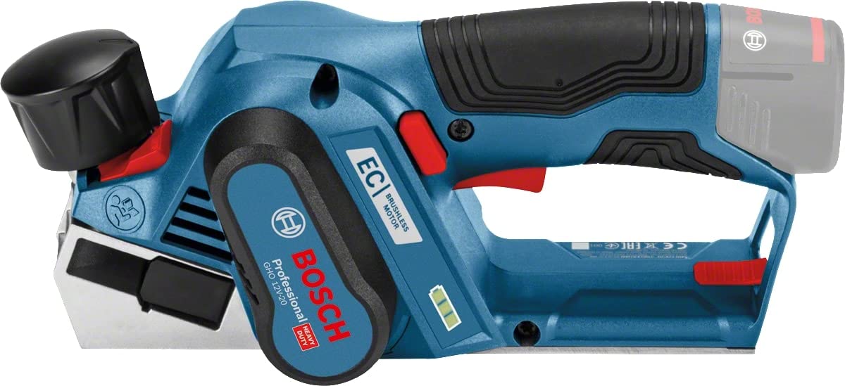 Акумуляторні рубанні леза Bosch Professional зберігаються в основному зарядному пристрої продається 10,8 В (2 встановлені + і окремо) GHO10.8V-20H
Акумуляторні рубанні леза Bosch Professional зберігаються в основному зарядному пристрої продається 10,8 В (2 встановлені + і окремо) GHO10.8V-20H