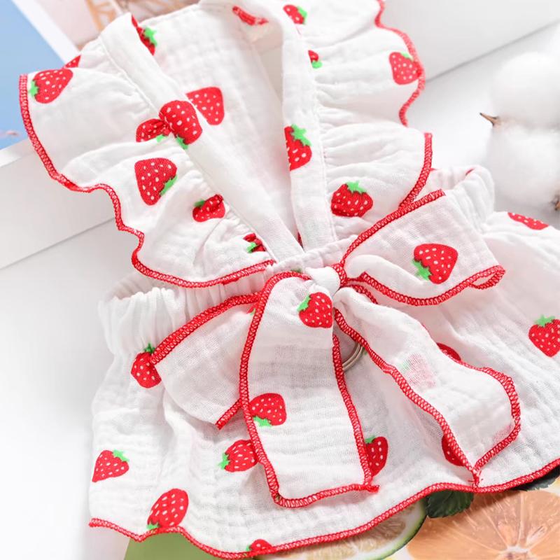 Летнее платье для собак Милая юбка с бантом и принтом клубники Платье для кошки-принцессы Милые юбки для чихуахуа йоркширского терьера Костюм щенка Одежда для домашних животных XS белый
Летнее платье для собак Милая юбка с бантом и принтом клубники Платье для кошки-принцессы Милые юбки для чихуахуа йоркширского терьера Костюм щенка Одежда для домашних животных XS белый