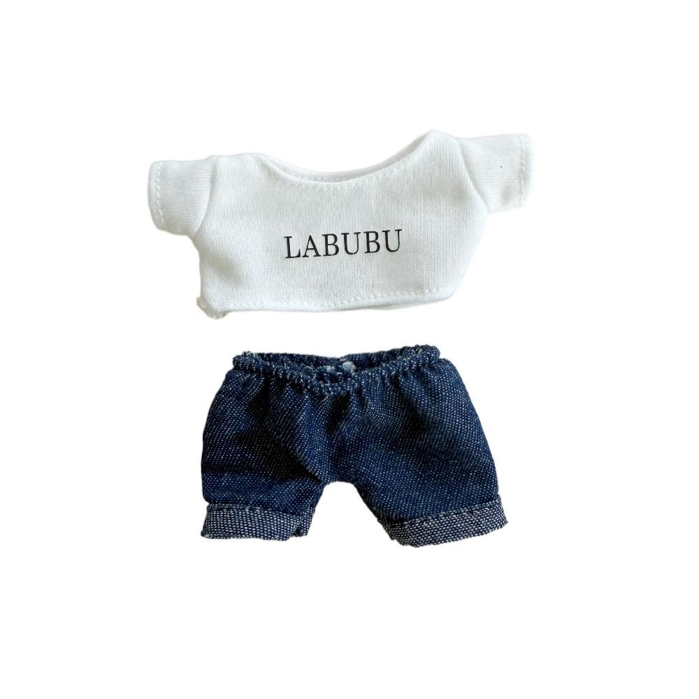 Футболка Набор одежды для куклы Лабубу Клетчатая юбка 17 см Одежда для плюшевых кукол Аксессуары для хлопковой куклы Style 11
Футболка Набор одежды для куклы Лабубу Клетчатая юбка 17 см Одежда для плюшевых кукол Аксессуары для хлопковой куклы Style 11