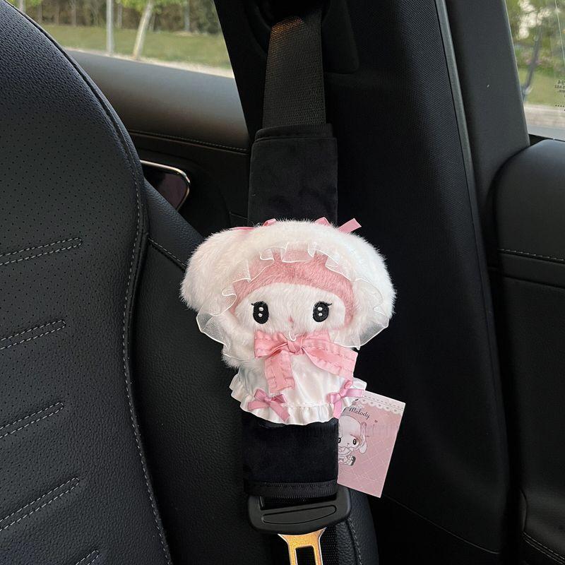 Maid Melody Kuromi Car Seatbelt Shoulder Pad Protective Cover as a Gift for a New Car to a Best Friend Pink Melody Black Safety Belt Plush
Maid Melody Kuromi Car Seatbelt Shoulder Pad Protective Cover as a Gift for a New Car to a Best Friend Pink Melody Black Safety Belt Plush